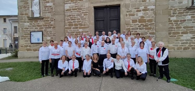 Accueil de la chorale des Jullins