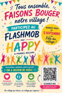 Flashmob fete du village