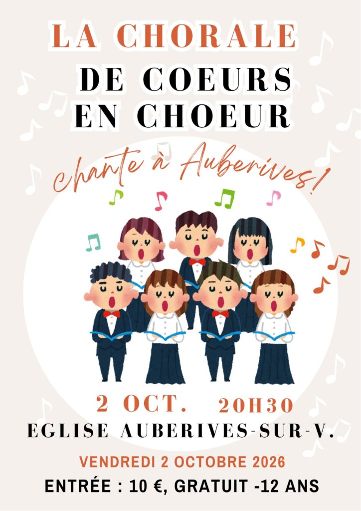 Affiche concert Auberives