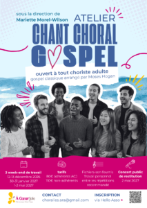 Stage gospel A choeur joie